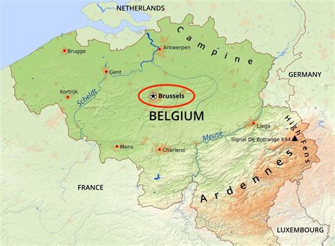 Motivo composto da strass termoadesivi per l'applicazione su tessuto con pressa o ferro da stiro. Cartina Geografica Belgio | Cartina