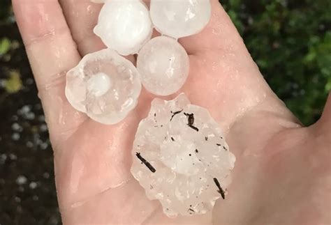 Hail As Large As Golf Balls Pounded The Dc Area Sunday Heres How It