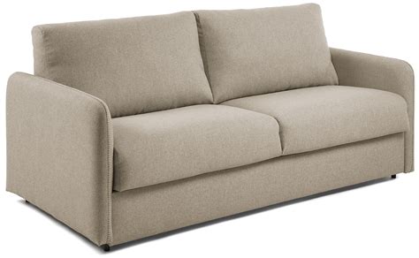 Sofa beżowa 182x95x92 cm dwuosobowa w stylu skandynawskim Kave Home