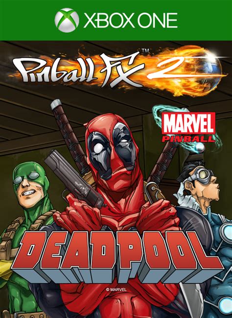 Pinball Fx2 Deadpool 2014 Xbox One Box Cover Art Mobygames