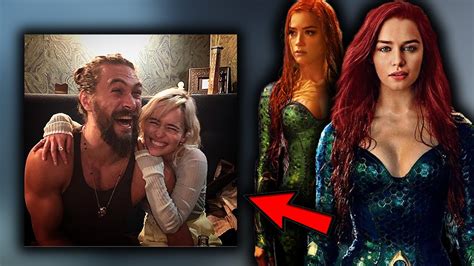Amber Heard To Be Replaced By Emilia Clark As Mera In Aquaman And The Lost Kingdom Youtube