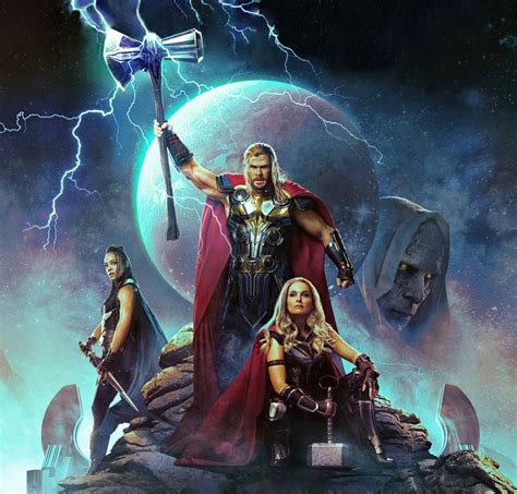 828x792 Resolution 4k Thor Love And Thunder Imax Poster 828x792