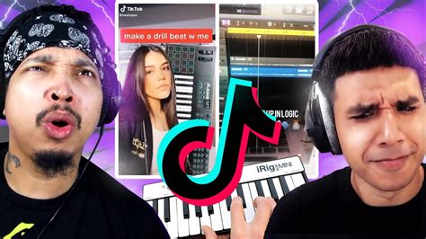 Reacting To Viral Drill Producers Tiktoks Youtube