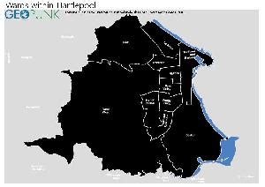 Ward Map Hartlepool (B) 