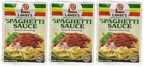 Lawry S Original Spaghetti Sauce Mix 3 Pack EBay