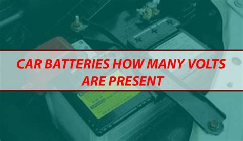 If you mean when you turn on the ignition battery volts go down from 14 to 8, then yes your battery is dead or there is a serious electrical fault your volt meter is faulty if it shows 14 + volts when the engine is not running as it is a 12 volt battery and. How Many Volts are Car Batteries? (Car Battery How Many ...