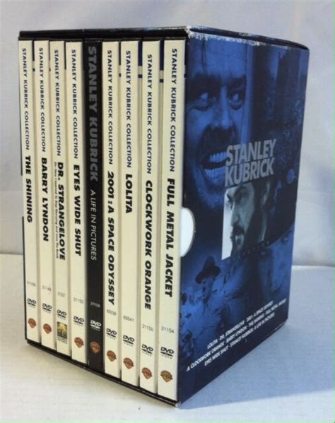 Stanley Kubrick Collection Dvd 2001 9 Disc Set For Sale Online Ebay