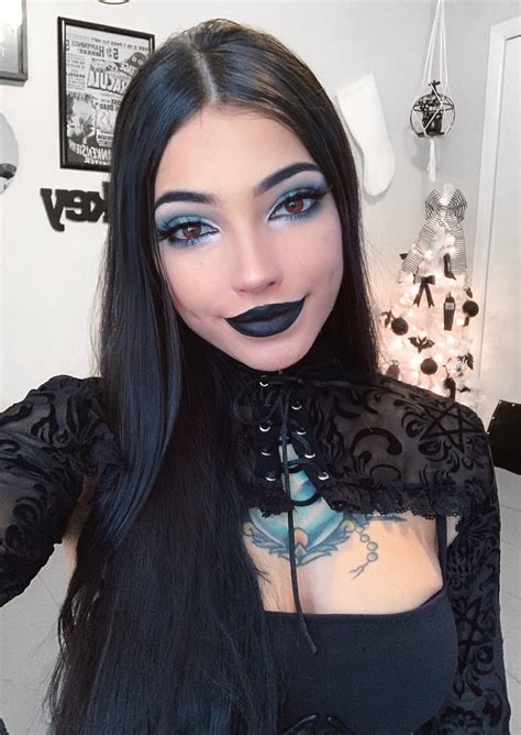 Pin By Jewel 🕸 On My Outfits Goth Beauty Hot Goth Girls Dark Beauty