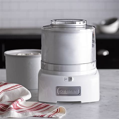 Cuisinart Ice Cream Maker With Extra Freezer Bowl Williams Sonoma