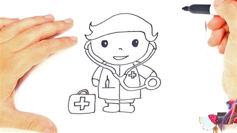 Doctor Picture Drawing Kids Draw Jergen