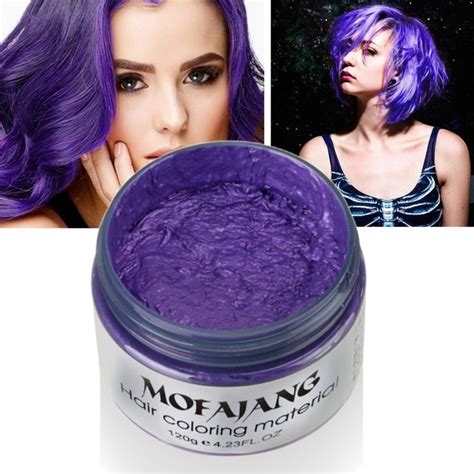 Funcee Unisex Diy Hair Color Wax Mud Dye Cream Temporary Modeling 7