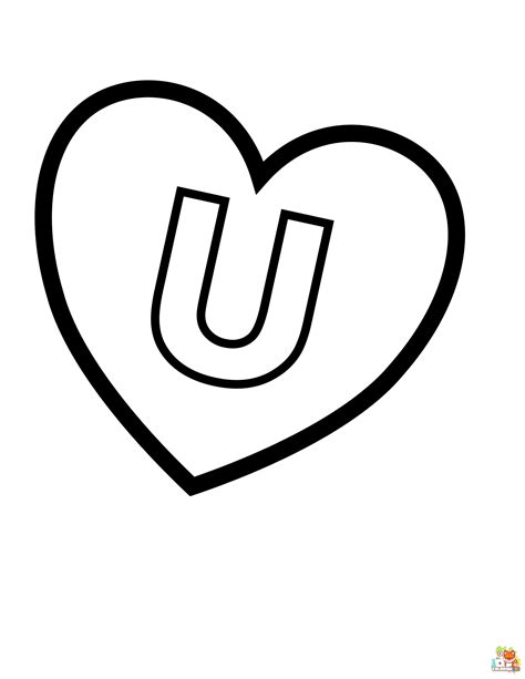 Explore The Fun And Learning With Letter U Coloring Pages