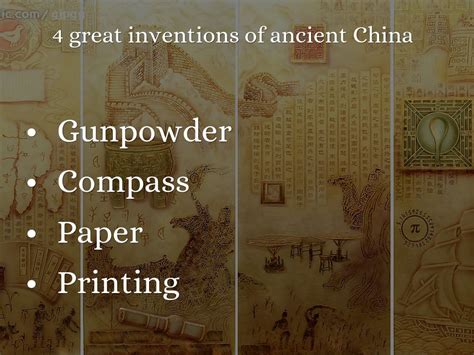 4 Great Inventions Of Ancient China By Weepeiyi