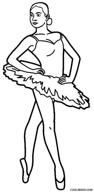 Ballet Coloring Pictures Printable Coloring Pages