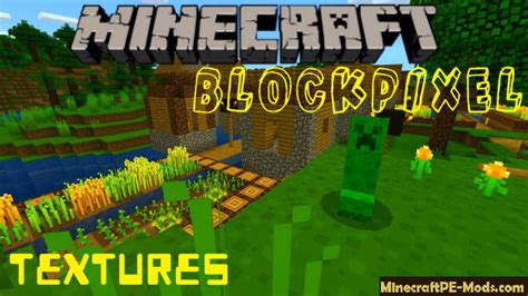 Blockpixel 16x Minecraft Pe Texture Pack Iosandroid 120 11962 Download