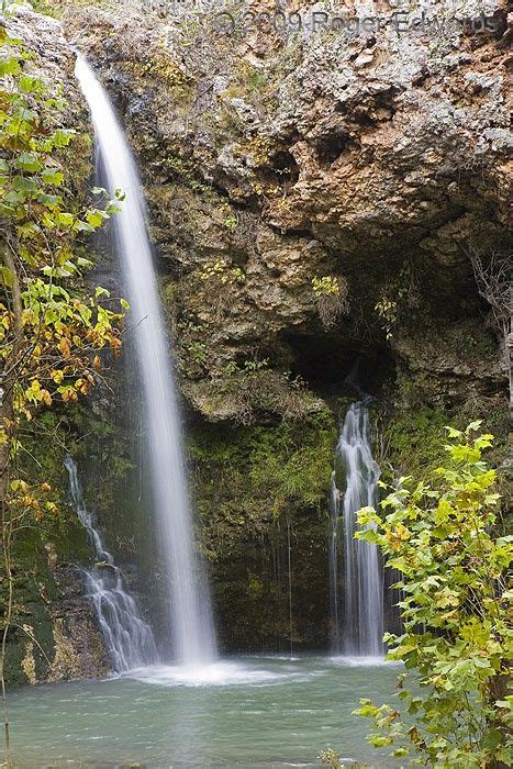 Natural Falls State Park West Siloam Springs Oklahoma Features A 77