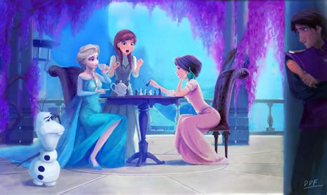 Crossover Frozen Tangled Disney Disney Art Disney Frozen EroFound