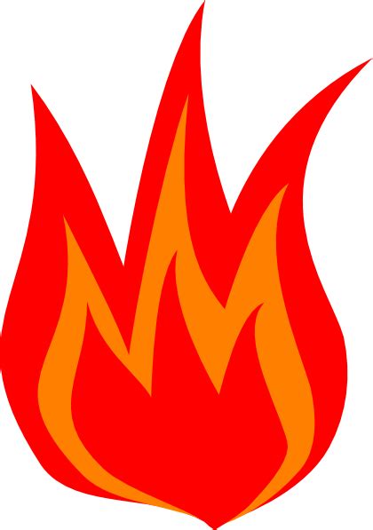 Red Fire Logo Clip Art at Clker.com - vector clip art online, royalty free & public domain