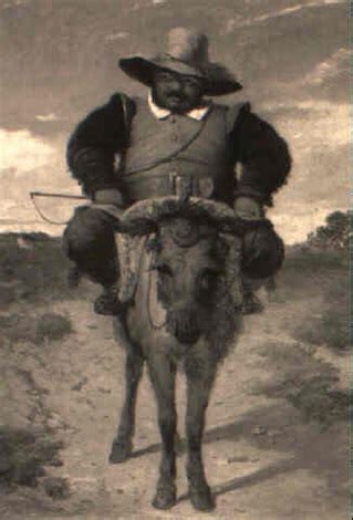 Select from premium sancho panza of the highest quality. A portrait of Sancho Panza on his donkey by Robert James ...