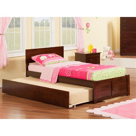 Orlando Twin Extra Long Bed With Footboard And Twin Extra Long Trundle