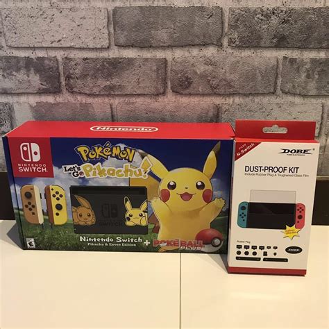 New Nintendo Switch Lets Go Pikachu Limited Edition Super Game Kit