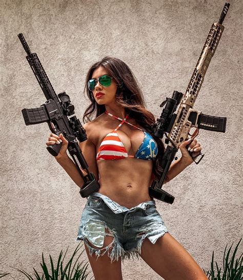 Female Gun Stock Photos Images Pictures Shutterstock Hot Sex Picture