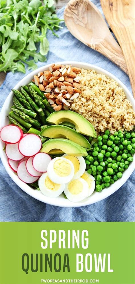 Spring Quinoa Bowl Is Perfect For Lunch Or Dinner Welcome