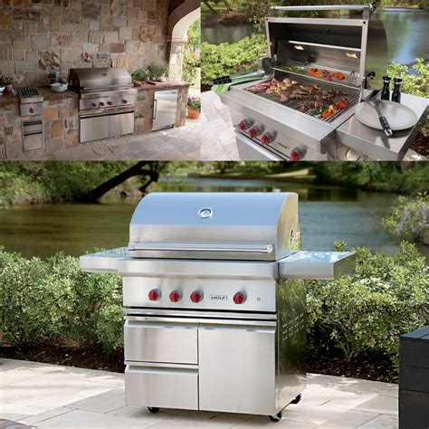 Create An Outdoor Kitchen With A Wolf Outdoor Bbq Grill Nicholas Bridger