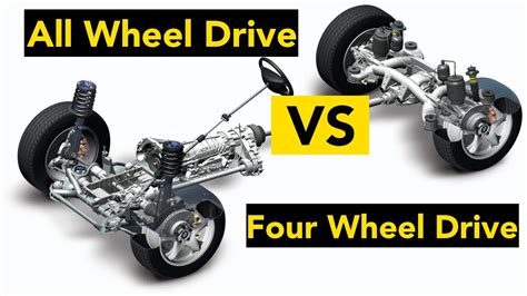 Difference Between All Wheel Drive And Four Wheel Drive All Wheel