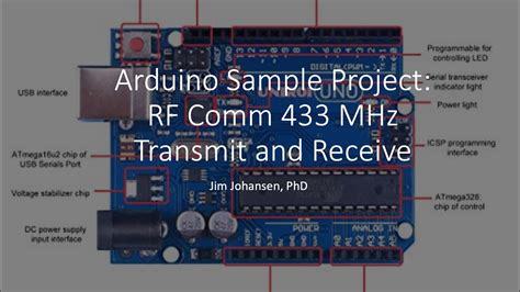 433 MHz RF Comm With Two Arduino Nanos YouTube