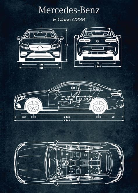 No163 Mercedese Class C338 Poster By Xavier Vieira Displate