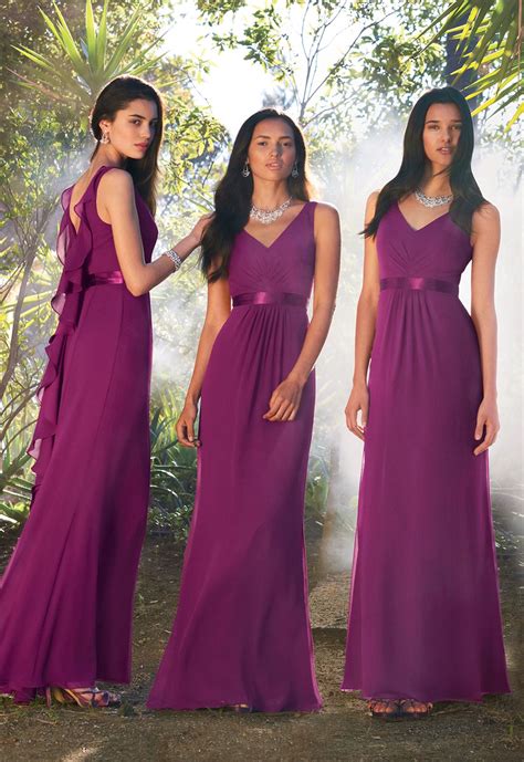 Gorgeous Purple Bridesmaid Dresses Shop All Chic Styles In Sangria Today Gl Purple