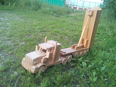 wooden kenworth | Wooden truck, Wooden toys, Wooden diy