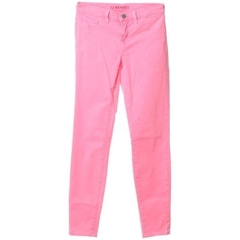 Pre Owned Jeans In Pink 51 Aud Liked On Polyvore Featuring Jeans