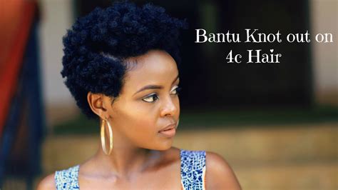 Today i'm showing you 8 quick and easy hairstyles you can do on your 4c natural hair. How to: Bantu Knot out on 4c Natural Tapered Hair - YouTube