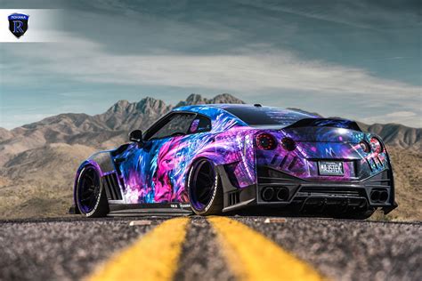 Nissan Gt R Appears Gorgeous With Custom Body Styling — Gallery