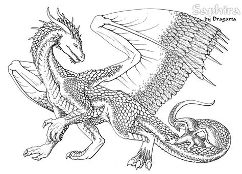 Realistic dragon coloring page from dragon category. Pin on Tattoo ideas