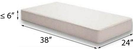 Crib mattresses come in different sizes. Baby Crib Mattress Size | What Size is a Baby Crib Mattress?