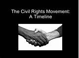 The Civil Rights Era Timeline Photos
