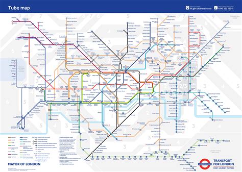 The Tube Map London Zikxl