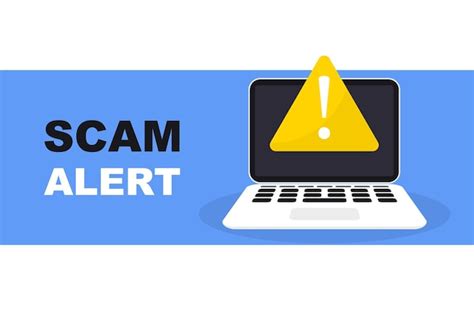 Premium Vector Scam Alert Network And Internet Security Hacker Attack