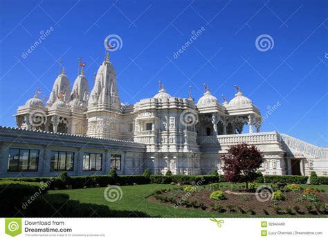 Indian Temple In Toronto Stock Image Image Of Nature 92843489