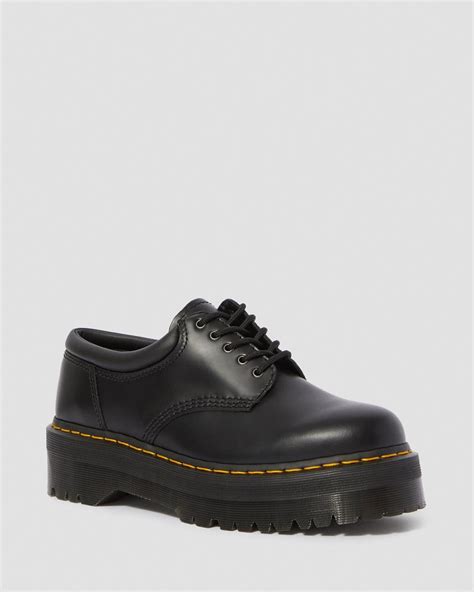 Dr Martens Platforms 8053 Leather Platform Casual Shoes Black