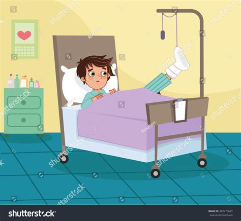 Broken Leg Hospital Bed Images Stock Photos And Vectors Shutterstock
