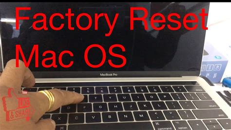 How To Reset Macbook Pro Macbook Macos Sierra Install Pro Reset Clean