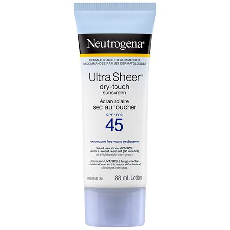 Neutrogena Ultra Sheer Dry Touch Sunscreen Spf Ml London Drugs