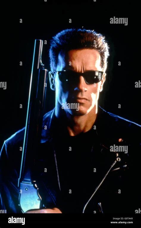 Arnold Schwarzenegger As The Terminator Film Title Terminator 2 Hi Res