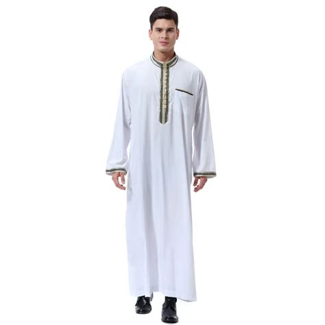 Moroccan Kaftan Men Muslim Dres Abaya Set Formal Dress Pakistan