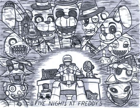Five Night At Freddys Fnaf Dibujos Dibujos Sencillos Disney Freddy