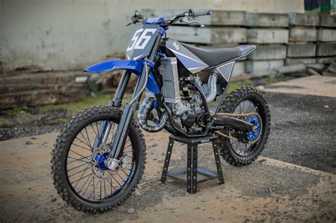 “the Blue Duck” Custom Yamaha Yz125 By Max Miille Bikebound